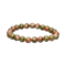 Bracelet en boules d’Unakite naturelles 8 mm