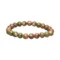 Bracelet en boules dâUnakite naturelles 8 mm