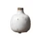 Vase CHEHOMA en céramique blanc – vue frontale