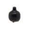 Vase en céramique bleu marine, finition brute CHEHOMA – face avant