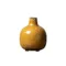 Vase CHEHOMA en céramique moutarde – vue frontale