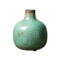 Vase CHEHOMA vert d’eau en céramique – vue frontale