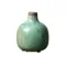 Vase CHEHOMA en céramique vert d’eau – vue frontale