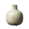 Vase CHEHOMA vert de gris – céramique brute vue frontale