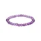 Bracelet en boules d’améthyste naturelles de 6 mm