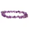 Bracelet en pierres naturelles d’améthyste pour le bien-être