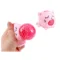 Squishy antistress en forme de chat rose avec boule rose extensible visible à la pression