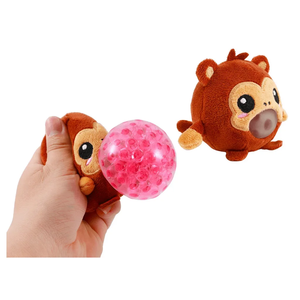 Peluche squishy antistress en forme de singe