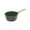Casserole verte Cookut 20 cm avec manche imitation bois