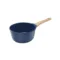 Casserole bleue Cookut 20 cm avec manche imitation bois