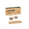 Coffret avec 2 verres à dégustation GRAHAM et leurs billes en marbre