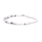 bracelet howlite boule 4mm pierre naturelle blanche
