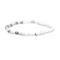 bracelet howlite boule 4mm pierre naturelle blanche