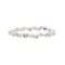 Bracelet en chips de Howlite naturelle