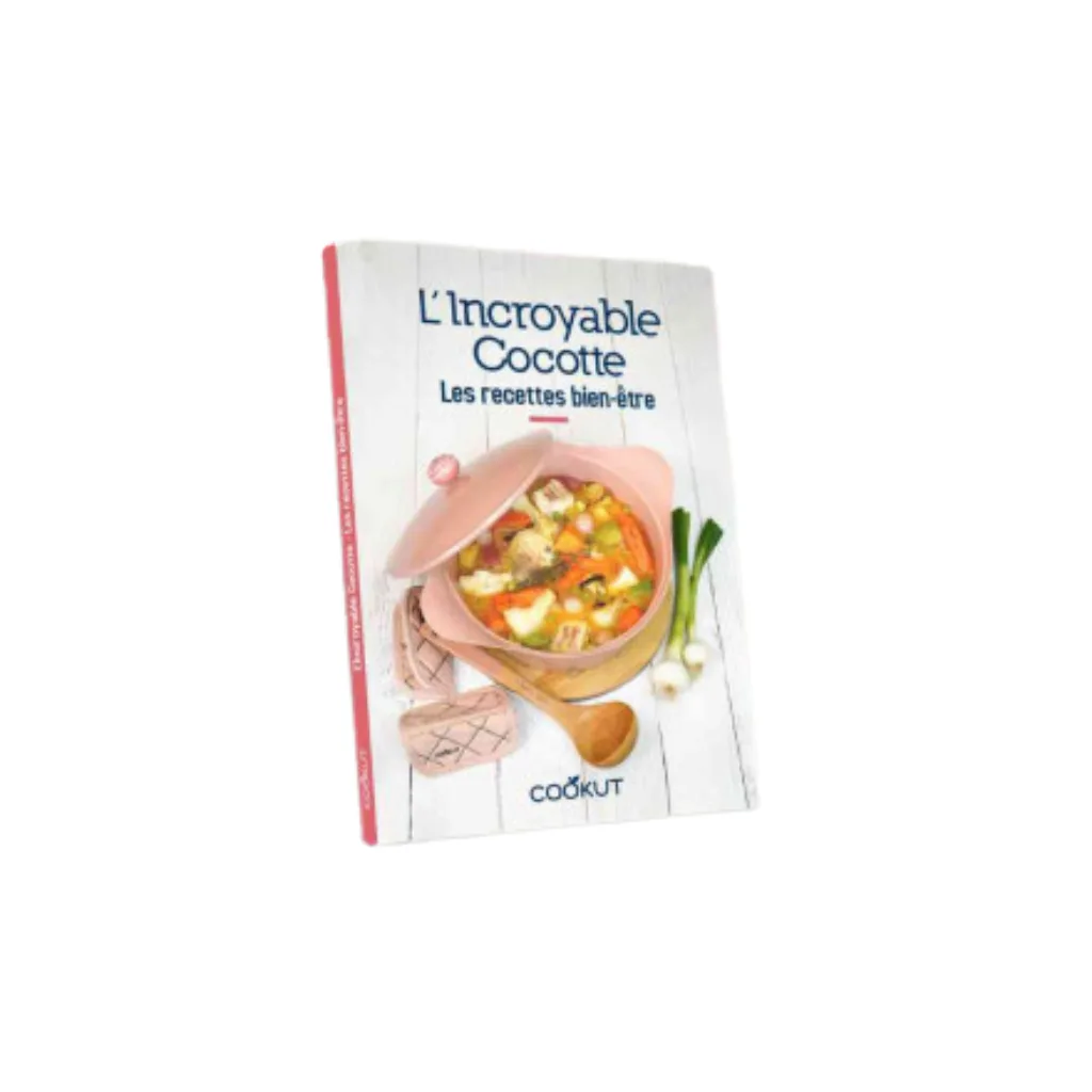 Couverture du livre de recettes bien-être avec 50 recettes faibles en calories et riches en fibres