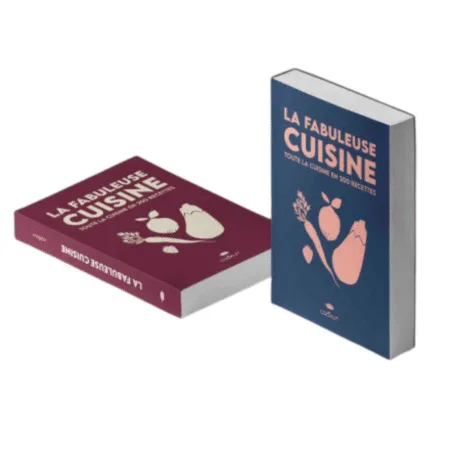 Couverture du livre de cuisine La Fabuleuse Cuisine avec 200 recettes