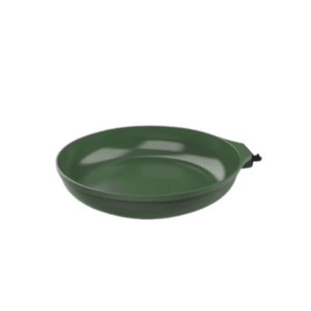 Poêle verte Cookut de 28 cm sans poignée, vue du dessus