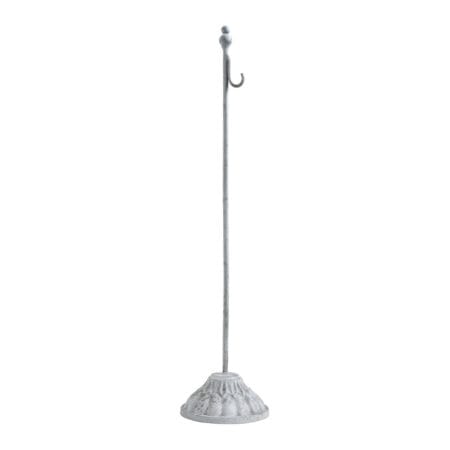 Pic métal gris blanc effet vieilli 35 cm Mathilde M